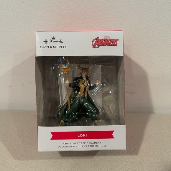 Hallmark Other - Hallmark Marvel Avengers Loki Christmas Tree Ornament NWT